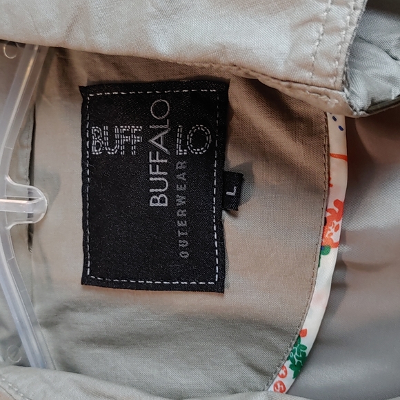 NWT Buffalo Belted Trench Coat - Picture 4 of 6